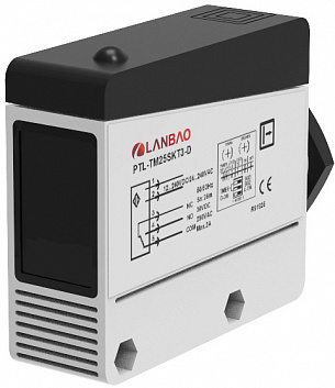 LANBAO PTL-BC200DPRT3-D оптический датчик 88x65x25мм PNP NO+NC Sn=2000мм (D-тип) клеммы