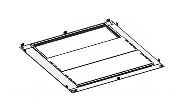 Дно щита NEO 1200x600мм (ШxГ), RAL7035, IP55