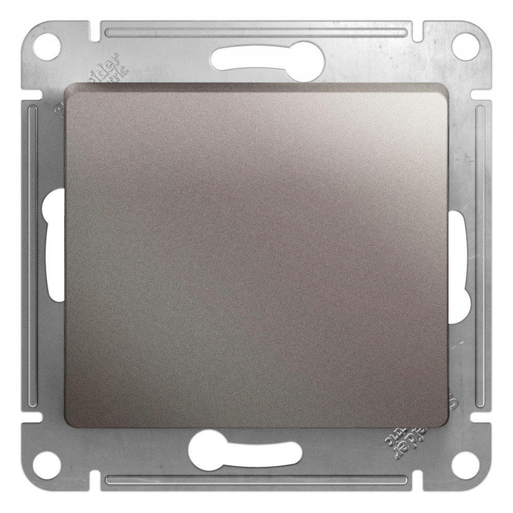 GLOSSA 1-клавишный ВЫКЛЮЧАТЕЛЬ, сх.1, 10AX, механизм, ПЛАТИНА