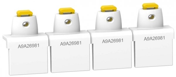 20 КРЫШЕК ВИНТОВ ПО 4П (РАЗДЕЛЯЕМЫЕ) ДЛЯ iC60 iID