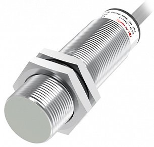 LANBAO LR18XCF05LIM индуктивный датчик М18х61,5мм 0...20mA Sn=5мм кабель 2м