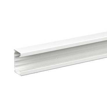 TEK-U123-КОРОБ 123X72 2,5М ПВХ БЕЛЫЙ