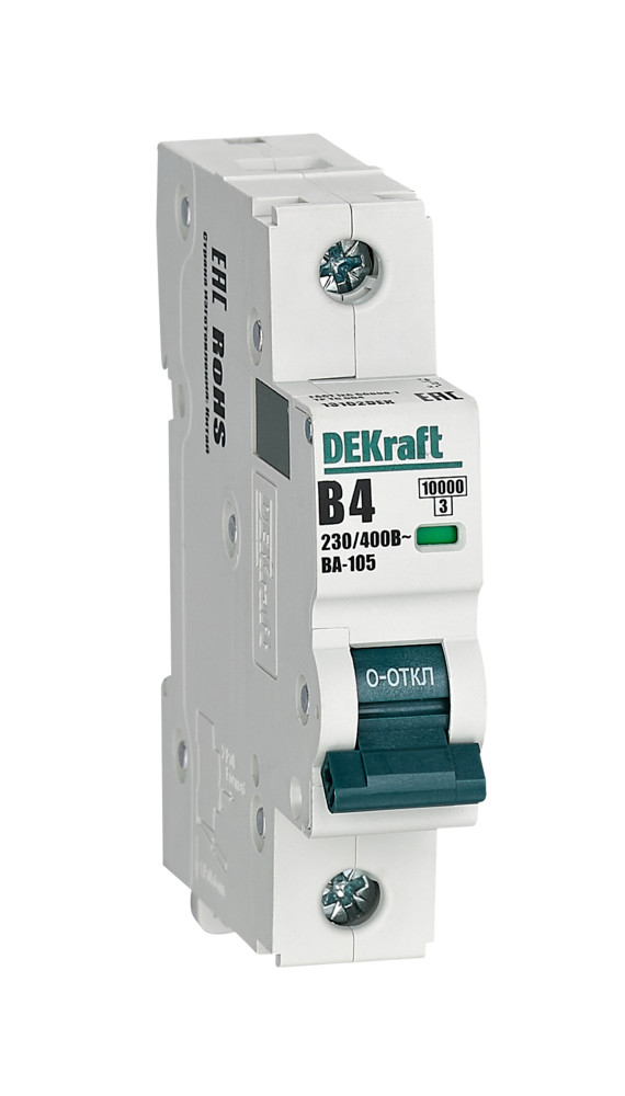 Авт. выкл. 1P 4A х-ка B ВА-105 10кА