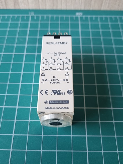 РЕЛЕ-ТАЙМЕР СЪЁМНОЕ ~24В, 4 CO, 5А