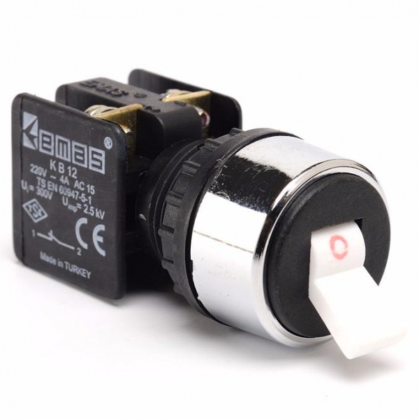 Тублер (1НЗ), серия KB (240В AC, 4А), IP40 KB12C