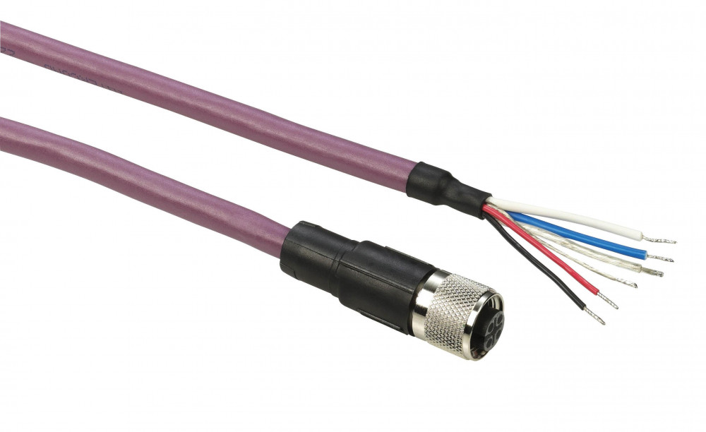 Кабель CAN угл M12-А 5pin Male-Fem 2м