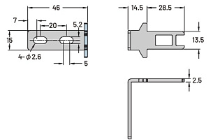 LANBAO ZJP-K4 ключ для замков безопасности