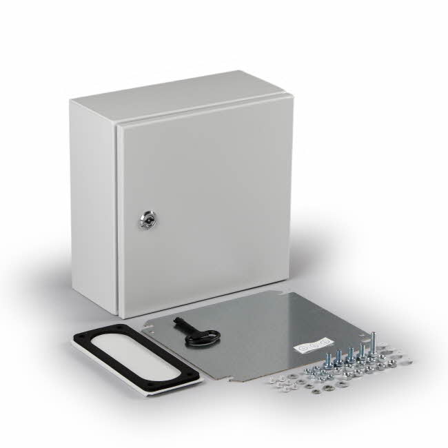 Корпус стальной CUBO E 300x300x150 мм EFEF 303015A