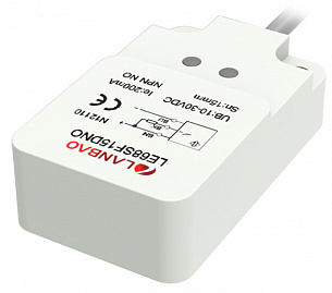 LANBAO LE68SN25DPO индуктивный датчик 40x20x68 Sn=25мм PNP NO кабель 2м