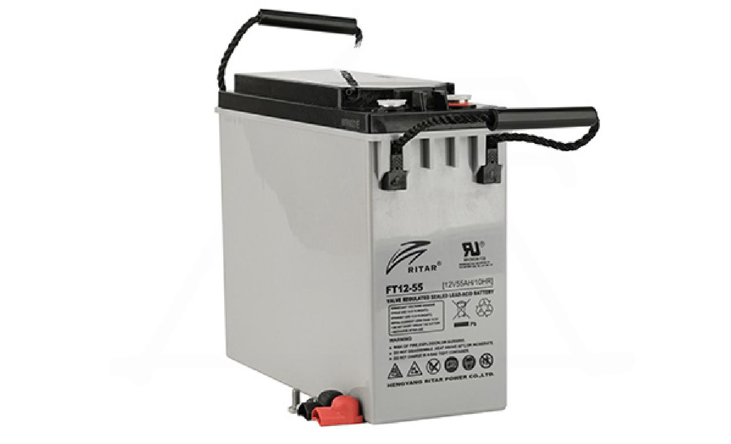 Батарея аккумуляторная Ritar FT12-55, F11(M6), 12V/55Ah, 230x291x106 HxLxW, 18kg, 12 лет