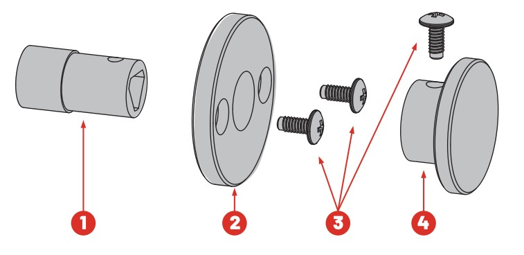 LANBAO ZJP-K9 Аксессуары для задней разблокировки