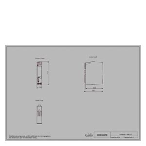 Модуль весовой одноканальный для платформенных или бункерных весов SIMATIC ET 200SP, TM SIWAREX WP321 ST (7MH41386AA000BA0) Siemens 