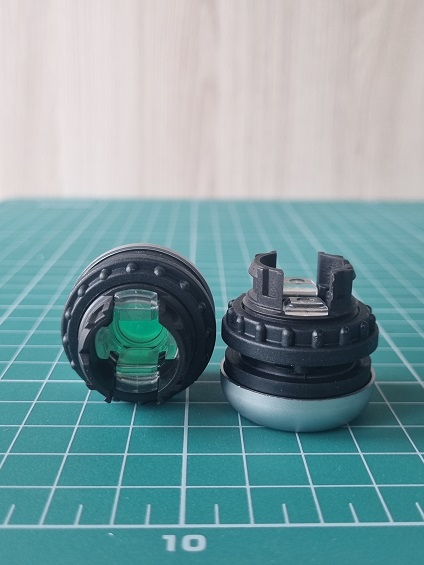 Кнопка зеленая с подсветкой Titan M22-DL-G, IP67