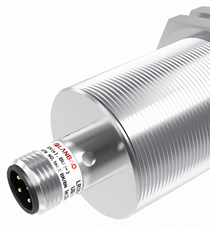 LANBAO LR30XCN40DNCY-E2 индуктивный датчик M30x73мм NPN NC Sn=40мм разъем М12