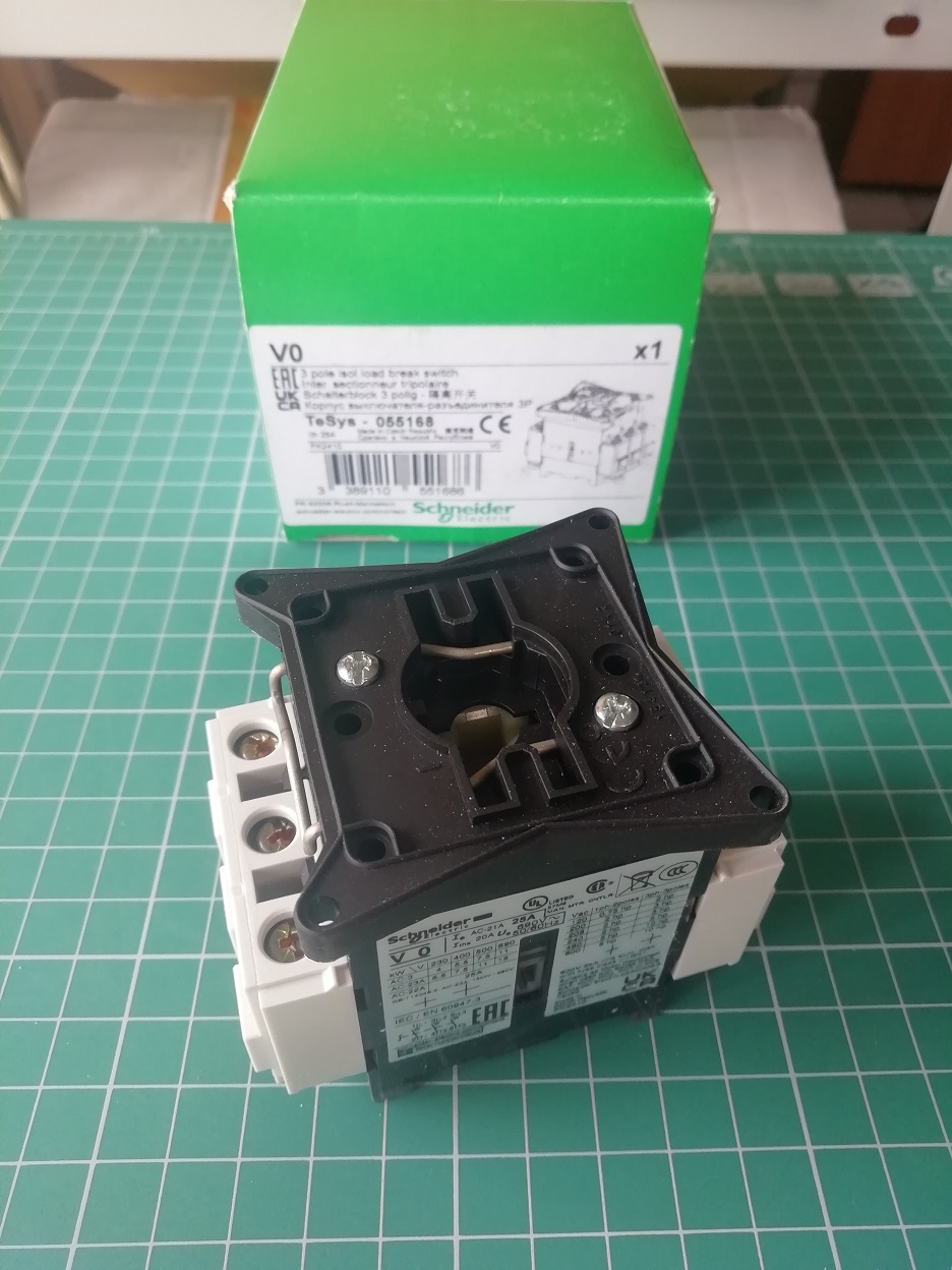 КОРПУС ВЫКЛЮЧАТЕЛЯ-РАЗЪЕДИНИТЕЛЯ 25А