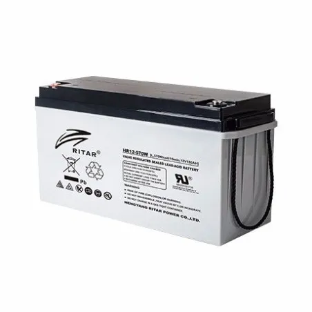 Батарея аккумуляторная Ritar HR12-32W, F2, 12V/8Ah, 94(100)x151x65 HxLxW, 2.2kg, 8 лет