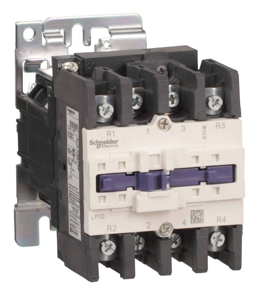 КОНТАКТОР D 4Р (2НО + 2НЗ),AC1 60 A, 220V DC, ЗАЖИМ ПОД ВИНТ