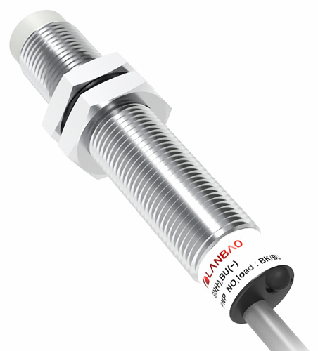 LANBAO LR12XCN10DPOY-E2 Индуктивный датчик М12х69мм PNP NO Sn=10мм разъём М12