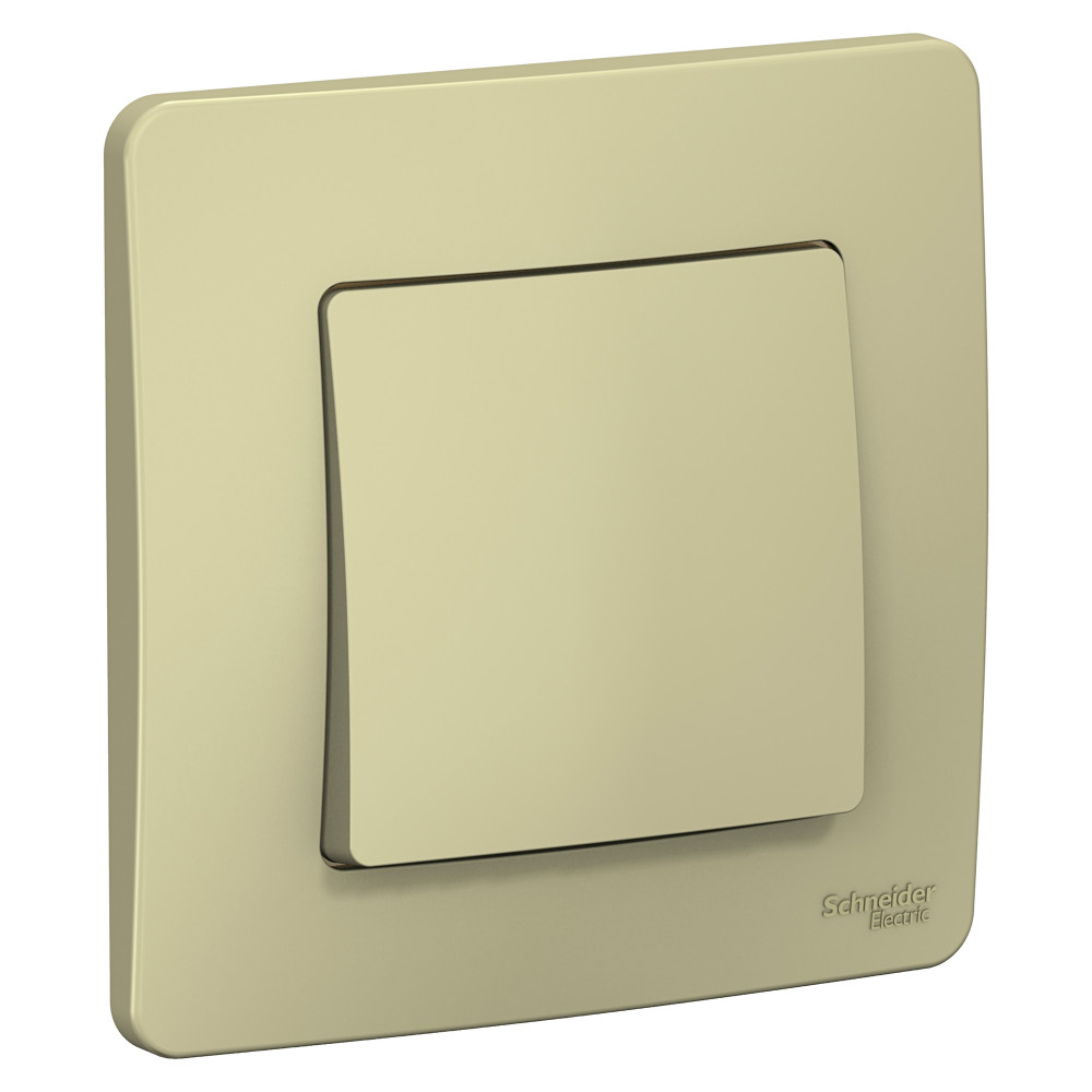 BLANCA С/У 1-клавишный ПЕРЕКЛЮЧАТЕЛЬ (сх.6), 10А, 250В, БЕЖЕВЫЙ