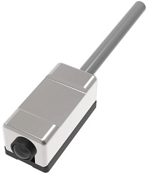 LANBAO FT51DLR Индуктивный датчик прямоугольный, заподлицо, 10…30 DC, Приемник двухпроводный DC, NO+NC, Fe+PBT, кабель PVC 2 м, IP67