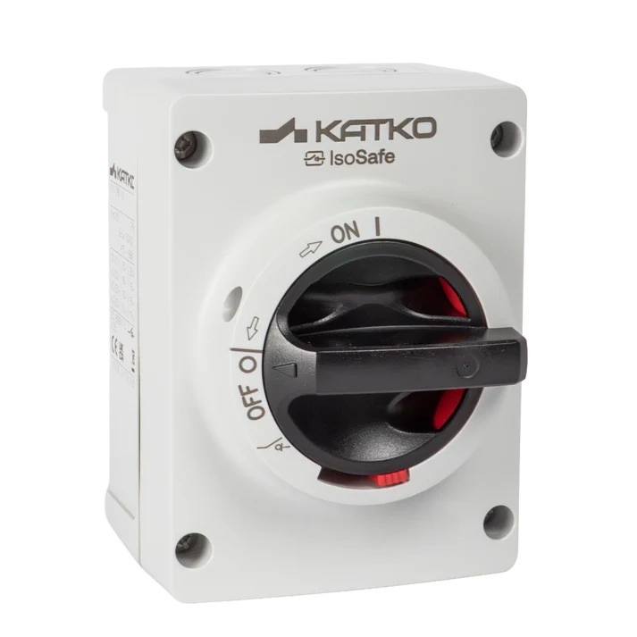 Выключатель KATKO 6419410 301852 (6419410301852) KEM 325 M2 2XM25P 25A 3P IP66 