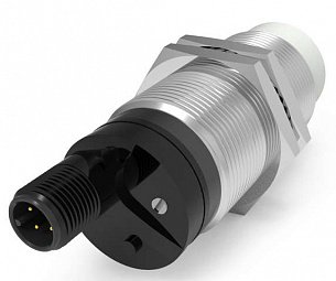 LANBAO CR30CN15DPO-E2 Емкостный датчик 15 мм, 10…30 DC, PNP, NO, незаподлицо, никелированная латунь, разъем M12, M30, IP67