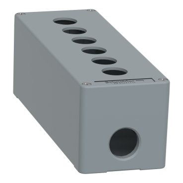 КНОПОЧНЫЙ ПОСТ МЕТАЛЛИЧЕСКИЙ 6 ОТВ. 80Х220