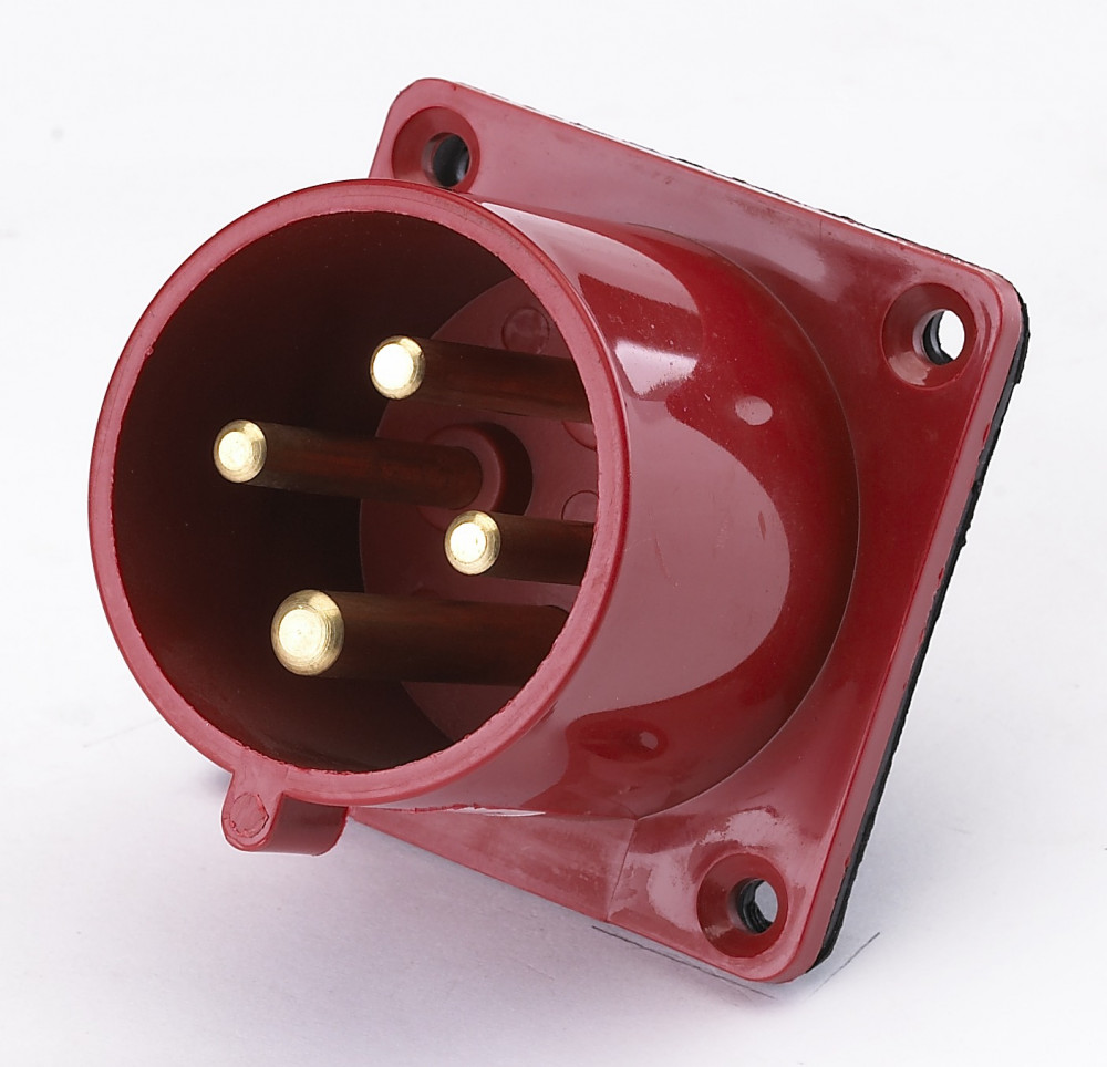 Вилка щитовая 624 3Р+РЕ 32А 380В IP44 ВЩ-102