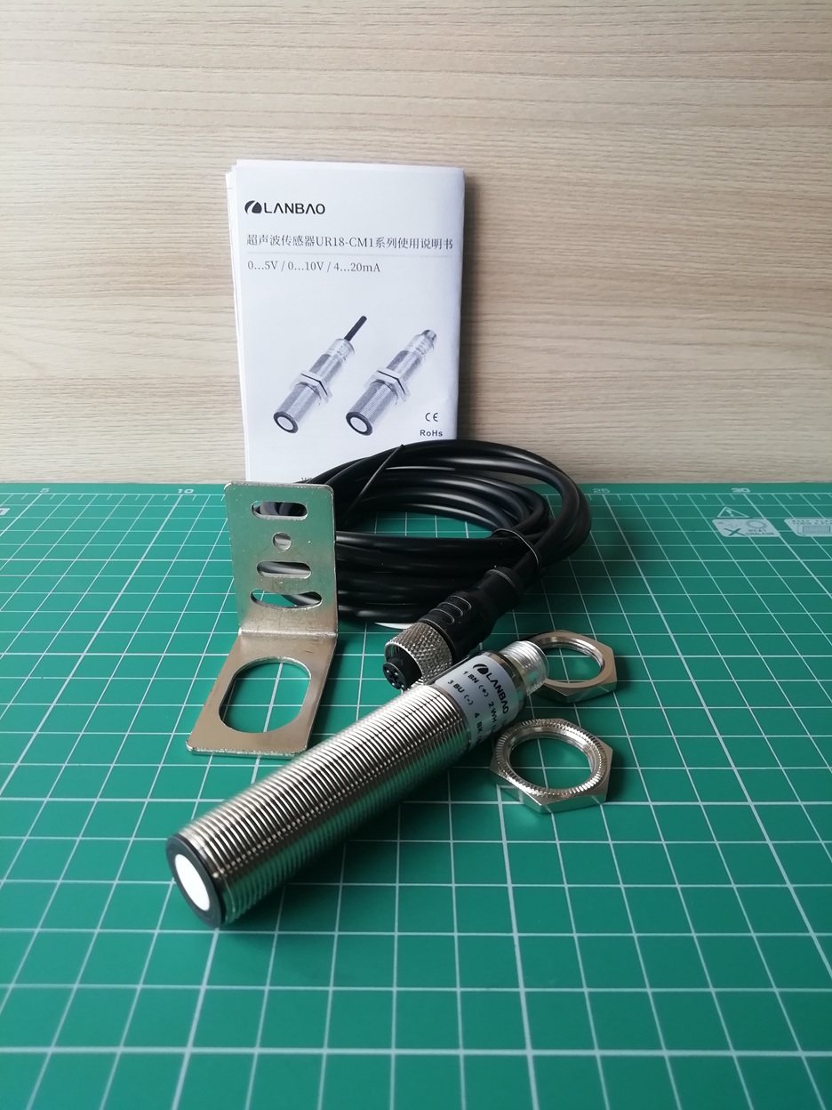 LANBAO UR18-CM1DI-E2 ультразвуковой датчик M18 4...20mA Sn=1000мм разъем M12