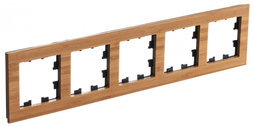 ATLASDESIGN NATURE 5-постовая РАМКА, ДЕРЕВО БАМБУК