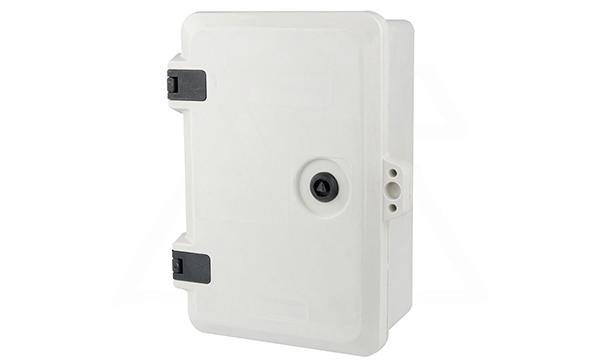 Щит навесной 320x210x130мм (ВxШxГ) из композитного (SMC) материала с монт. панелью 275x160мм, IP65