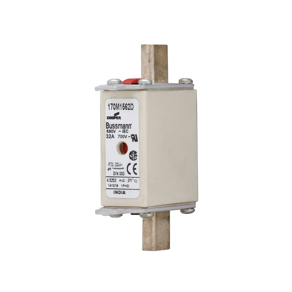 Вставка плавкая NH, 32A, 690VAC, размер 000, тип gR, с двойной индикацией