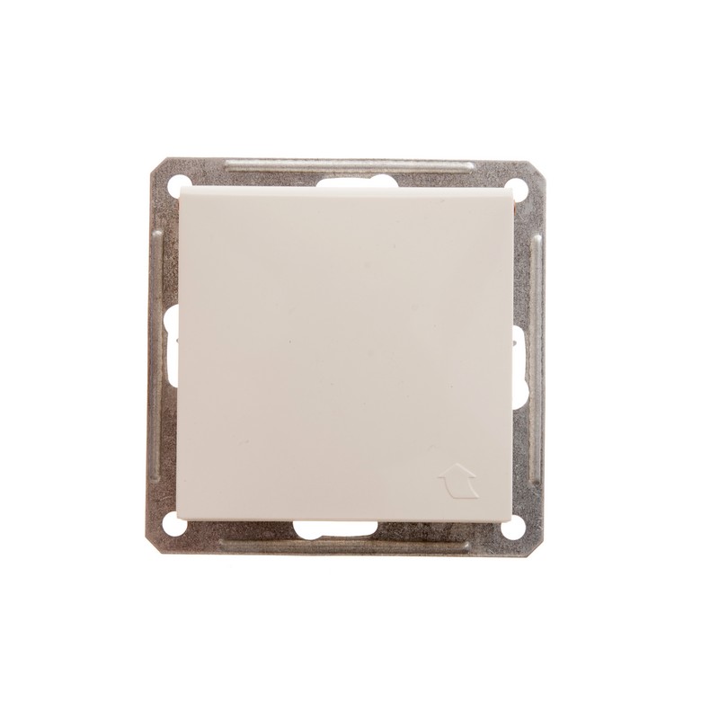 W59 AQUA РОЗЕТКА с заземлением со шторками с крышкой, 16А, IP44, механизм, СЛОНОВАЯ КОСТЬ