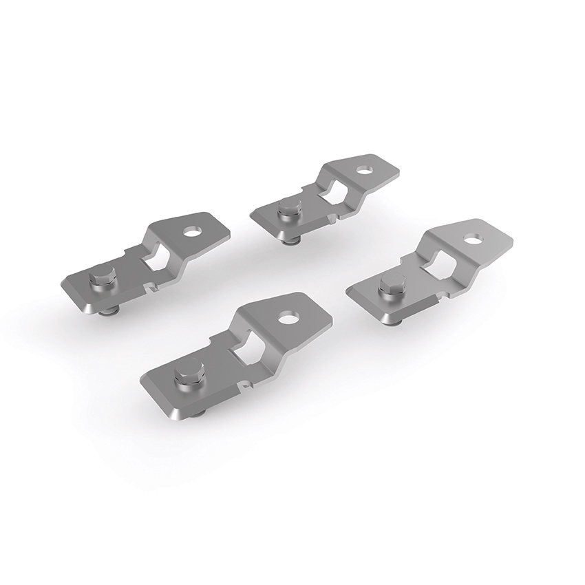 Комплект для крепления коробок EGRAN, нерж. сталь, 4 кронштейна