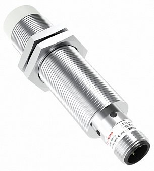 LANBAO LR18XCN08LIUM-E2 индуктивный датчик M18x69мм 0-10V + 0-20mA 1,6...8мм разъем М12