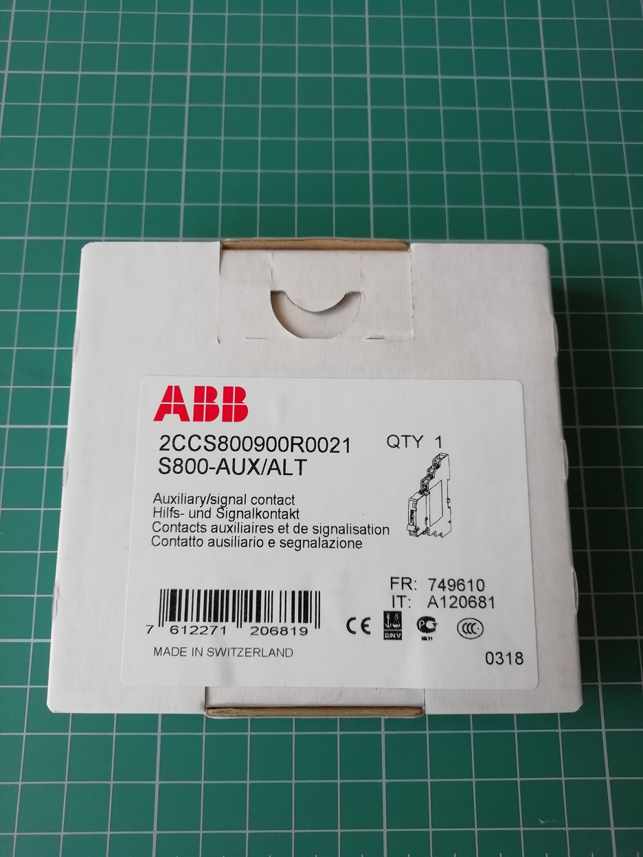 Вспомогательный/сигнальный контакт S800-AUX/ALT