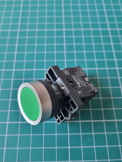 КНОПКА XA2,ПРУЖ.ВОЗВР.,ЗЕЛЕНАЯ,1НO