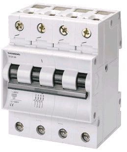 АВТОМАТИЧЕСКИЙ ВЫКЛЮЧАТЕЛЬ Iоткл.ном.=6КА 4-ПОЛЮСНЫЙ Iном=6А ТИП ЗАЩИТНОЙ ХАР-КИ=C Uном=100В АС  ШИРИНА=1-МОД. УСТ. ГЛУБИНА=55ММ