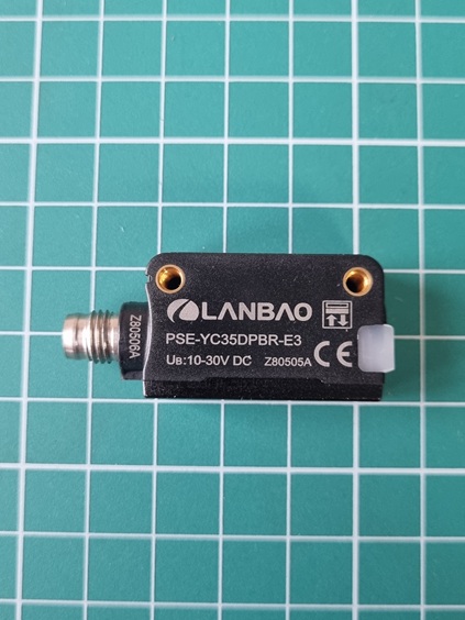 LANBAO PSE-YC35DPBR-E3 оптический датчик 32,5x20x12мм PNP NO/NC Sn=350мм BGS (D-тип) разъем M8