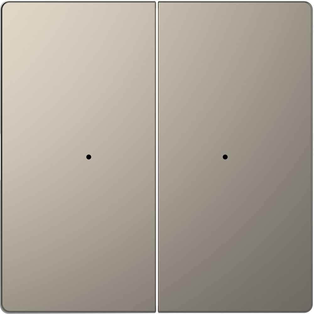 MERTEN D-Life PlusLink КЛАВИША 2-ная без симв-в, НИКЕЛЬ, SD