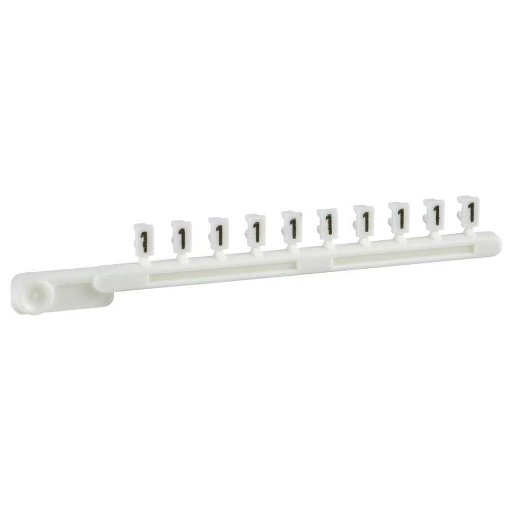 ЛЕНТА 10 ШТ МАРКИРОВКИ НАБОРНОЙ, ЦИФРА 1