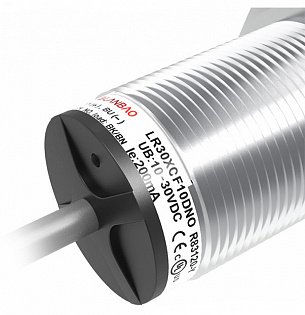 LANBAO LR30XCF22DPCY индуктивный датчик M30х73мм PNP NC Sn=22мм кабель 2м