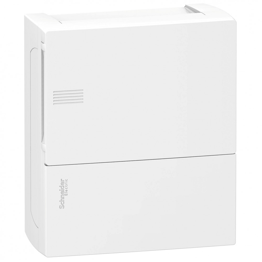 RESI9 MP(MINI PRAGMA)ЩИТ НАВЕС.C БЕЛ.ДВ.1РЯД/8МОД,IP40,IK07,63А,2клеммы,Италия