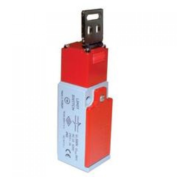 Концевой выключатель, привод прямой металлический кронштейн (ключ-инциатор) (1НЗ+1НО, синхронное сраб.), серия L51, металлический корпус (240В AC, 3А), IP65 L51K23LUM322