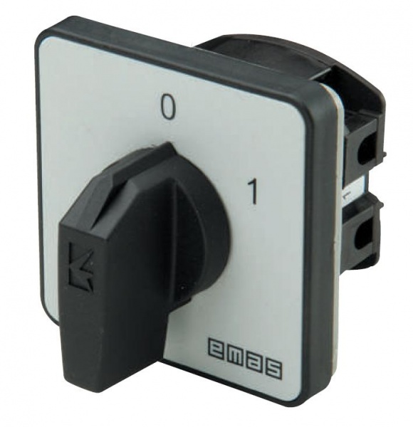 Переключатель двухпозиционный (0-1), 4 полюса, 25А