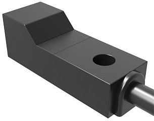 LANBAO LE09SN25DPO индуктивный датчик 8x8x23мм PNP NO 2,5мм кабель 2м