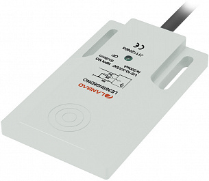 LANBAO LE36SF05DPO индуктивный датчик 36x8x60мм PNP NO Sn=5мм кабель 2 метра