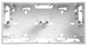 UNICA КОРОБКА для открытой установки, 2-постовая, БЕЛЫЙ