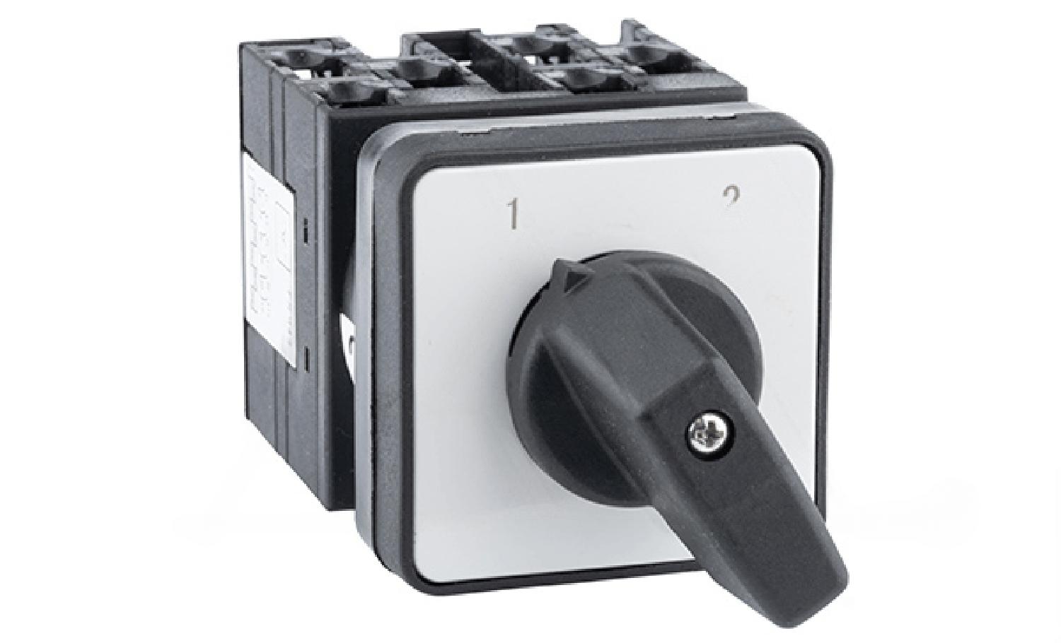 Переключатель UKT0-1-8220/E, 1P, 20A, тип 1-2, 1NO на 1_2, на дверь, фронт IP65