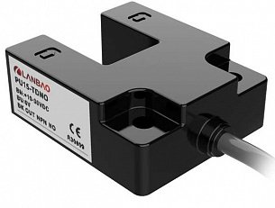 LANBAO PU15-TDPO вилочный оптический датчик 15мм PNP NO кабель 2м